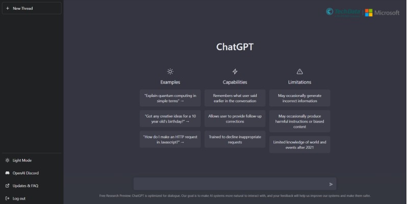 Chat GPT được thiết kế với mục tiêu dễ dàng sử dụng