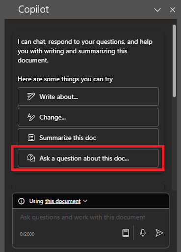 Ask questions about this document